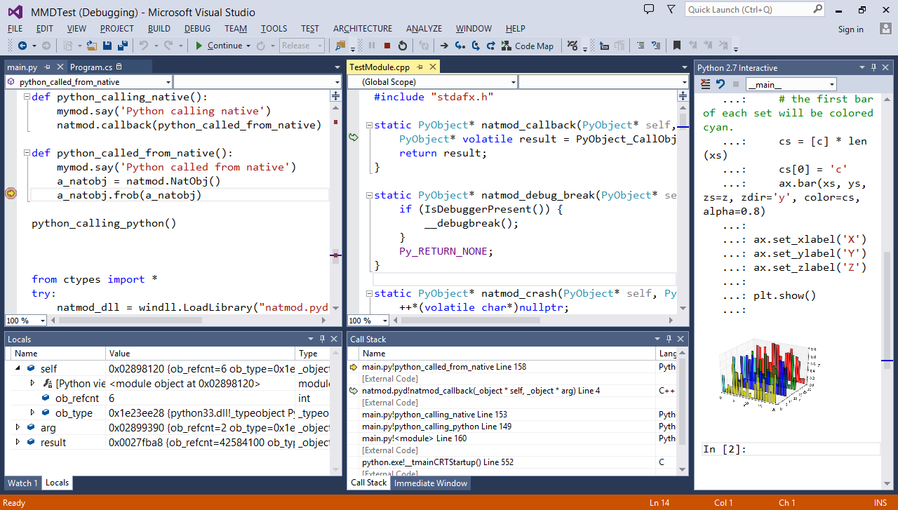 visual studio for python